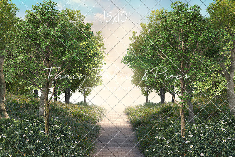 Spring Morning Stroll - With Sweep Option