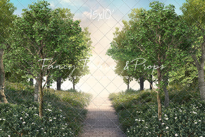 Spring Morning Stroll - With Sweep Option