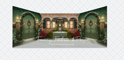 Welcoming Glow Holiday Porch - 4 piece Room