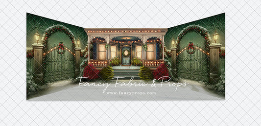 Welcoming Glow Holiday Porch - 4 piece Room