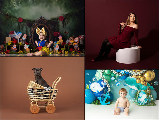 RTS POLYPAPER 4pk "Bundle 31" - Assorted 96x60"  - See Description - Only $120 When Added To Cart!