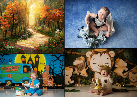 RTS POLYPAPER 4pk "Bundle 33" - Assorted 60x50" - See Description - Only $45 When Added To Cart!