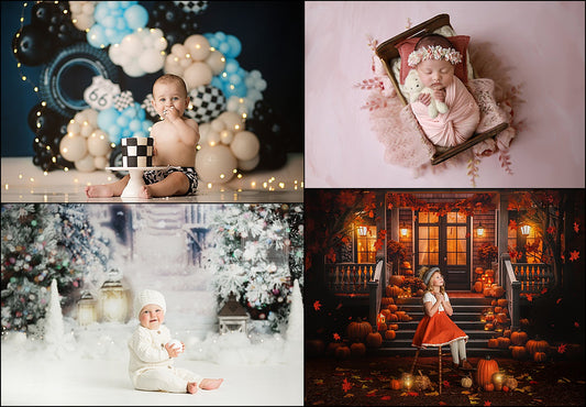 RTS POLYPAPER 4pk "Bundle 36" - Assorted mostly 60x60" - See Description - Only $45 When Added To Cart!