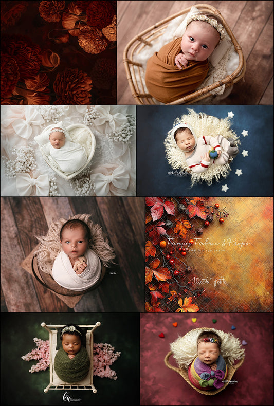 RTS POLYPAPER 8pk "Petite Bundle 3" - 8 Assorted 40x36" Petites  - See Description - Only $125 When Added To Cart!