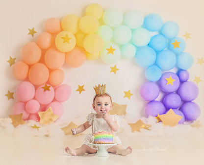 Pastel Starry Rainbow