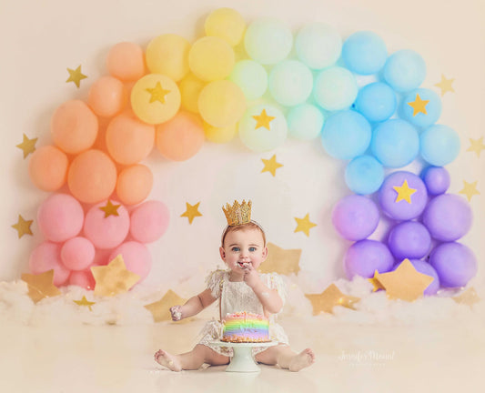 Pastel Starry Rainbow