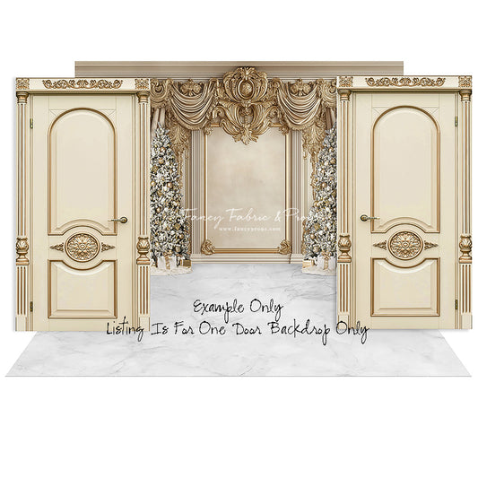 Cream Elegant Door - Slimline Drop For OG Fancy Lite System - Slimline Panels