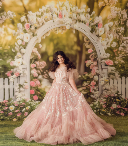 Rosewood Arch - With Sweep Option