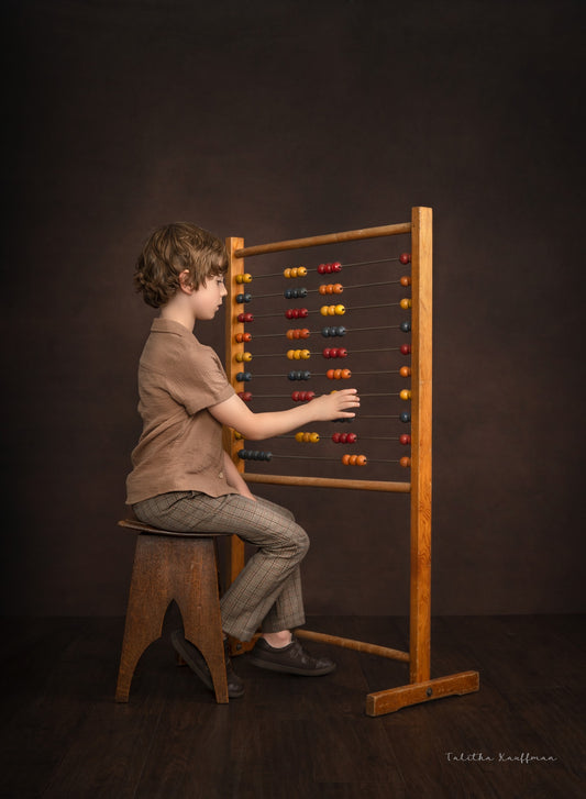 RTS Rust - 4x7.5' Essential Stretch Slimline Backdrop- NO SILICONE/Small Thread Line - 60% Off