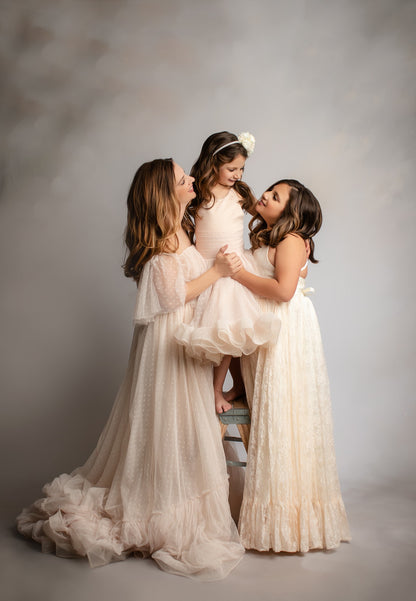 RTS Milk Bath - 8x12' Sweep Wrinkle-Free Fabric - Pink Tint - 60% Off