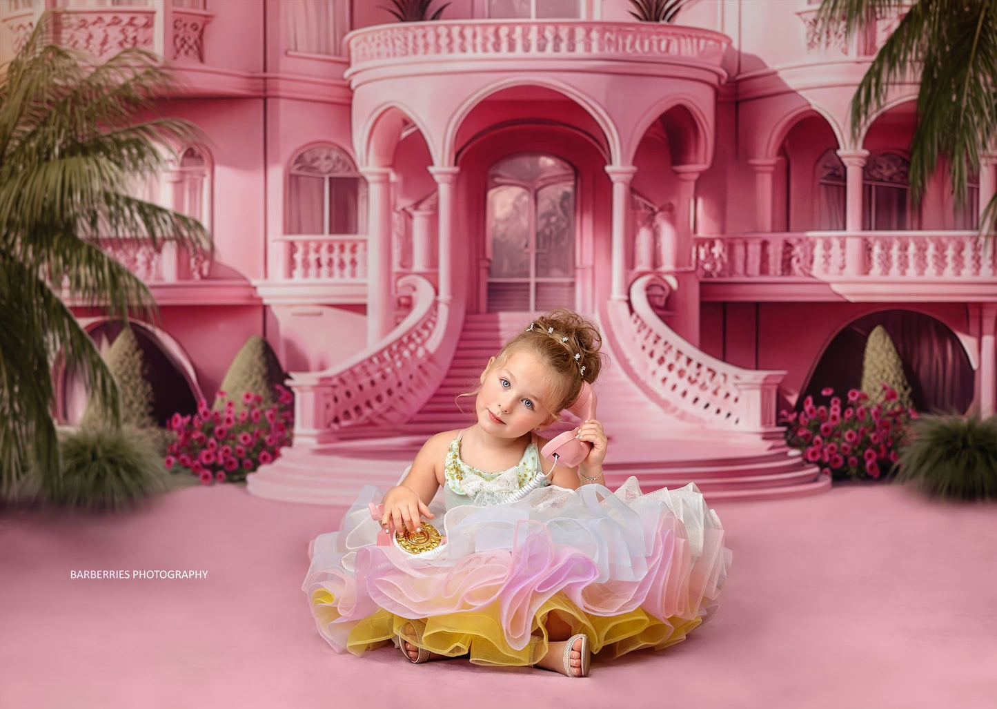 Magical Mansion- Pink Floor Option - With Sweep Option