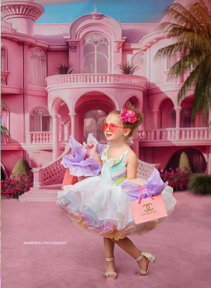 Magical Mansion- Pink Floor Option - With Sweep Option