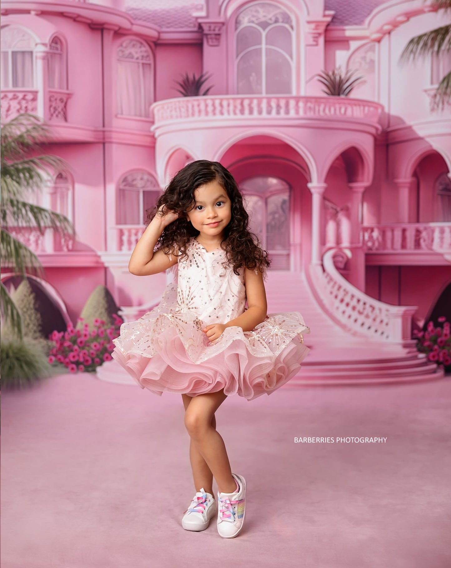 Magical Mansion- Pink Floor Option - With Sweep Option