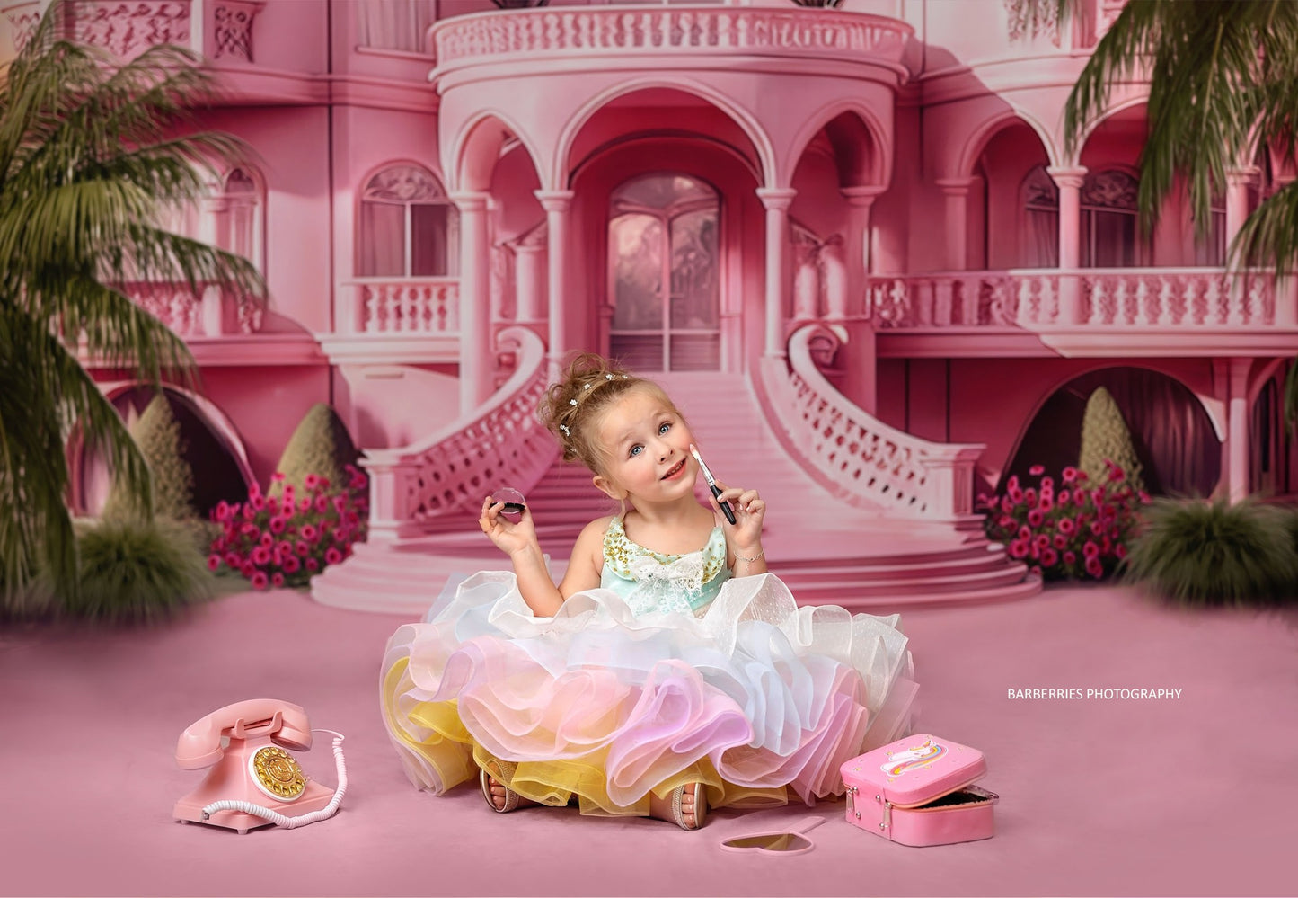 Magical Mansion- Pink Floor Option - With Sweep Option