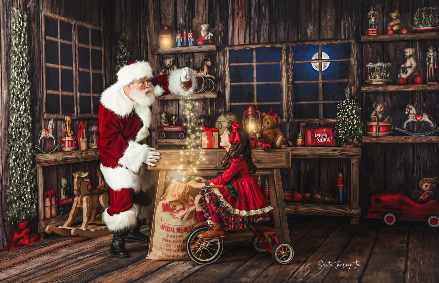 Santa's Rustic Workshop - Room