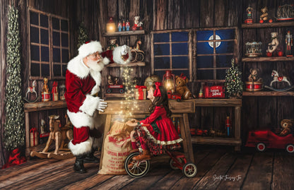 Santa's Rustic Workshop - Room