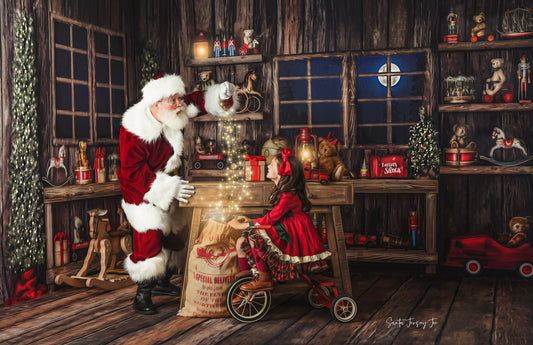 Santa's Rustic Workshop - Room
