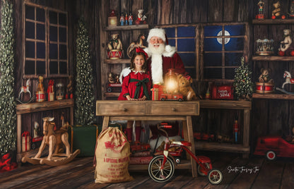 Santa's Rustic Workshop - Room