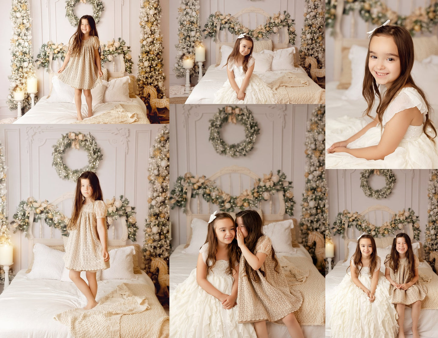 Elegant Gold Headboard