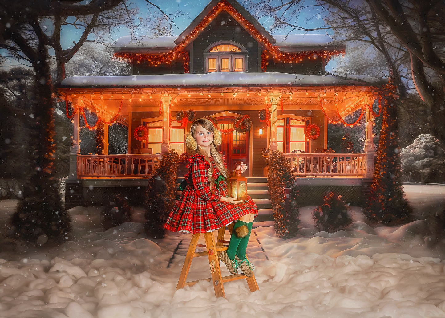 Christmas On The Porch