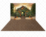 Pumpkin House - 2pc Set