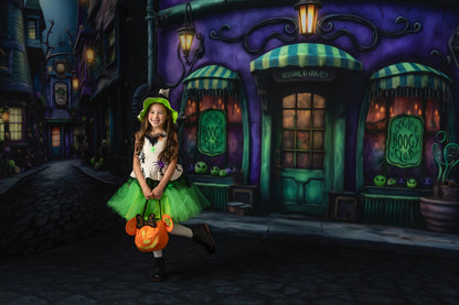 Halloween Town Street - Side Wall