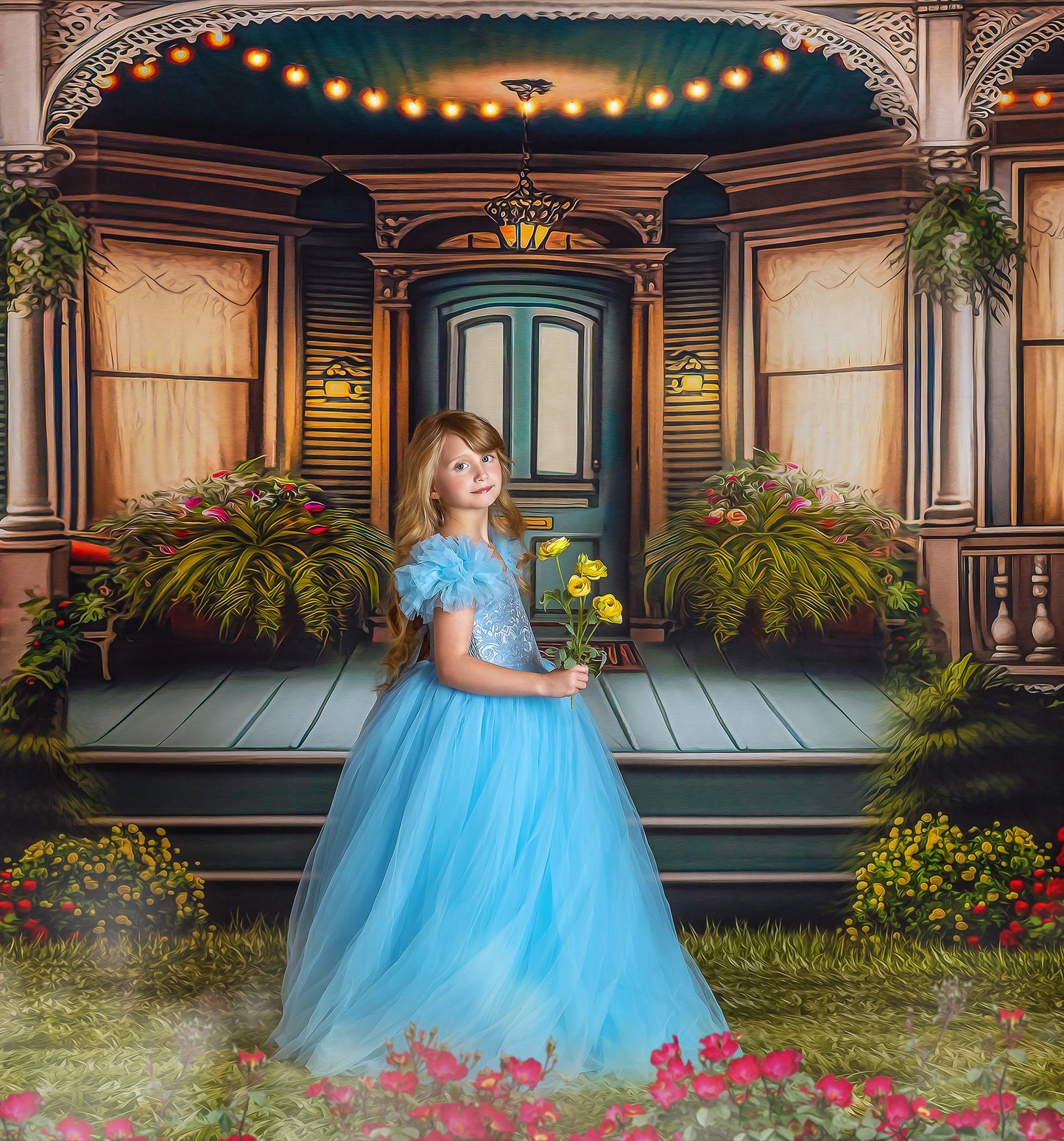 Lazy Summer Serenity - With Lights - With Sweep Option