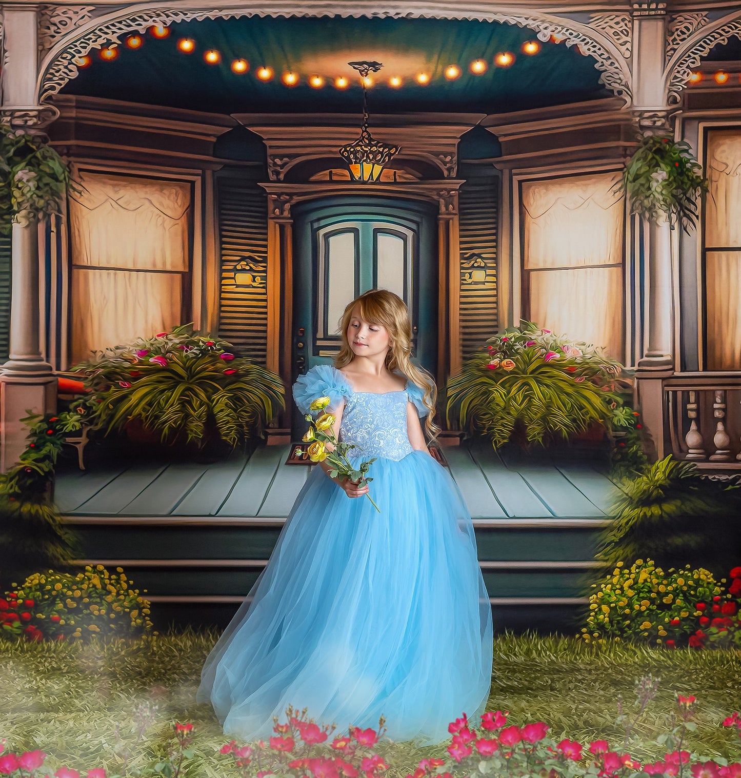 Lazy Summer Serenity - With Lights - With Sweep Option