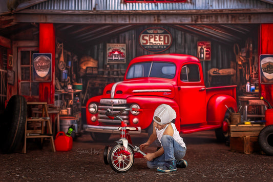 Old Time Station - 2pc Set