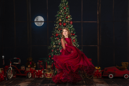 Christmas Bay Window - No Garland