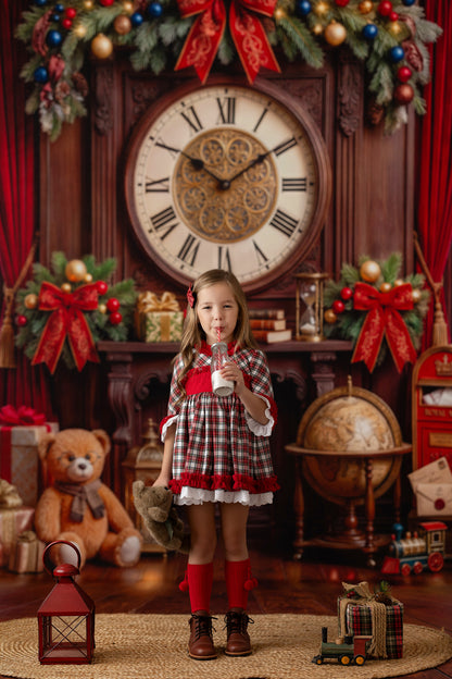 RTS The Grand Christmas Clock - 9x14' Sweep - Value Luxe Fabric - New - 20% Off - Add To Cart for 56% Off Total!
