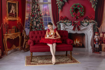 Scarlet Christmas Room - with Sweep Option