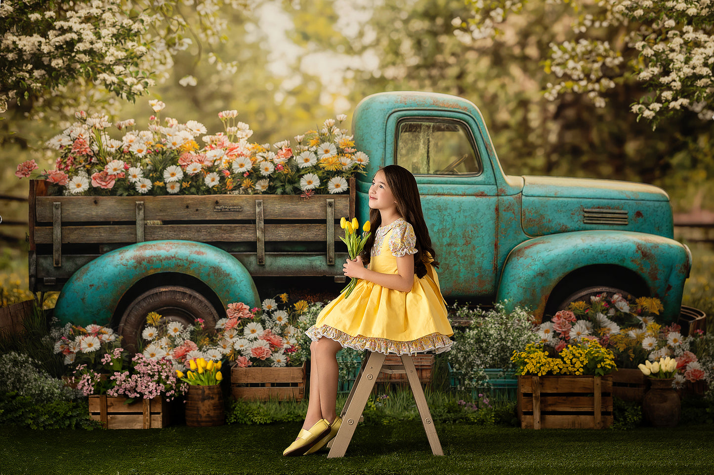 Fresh Flower Farms Truck