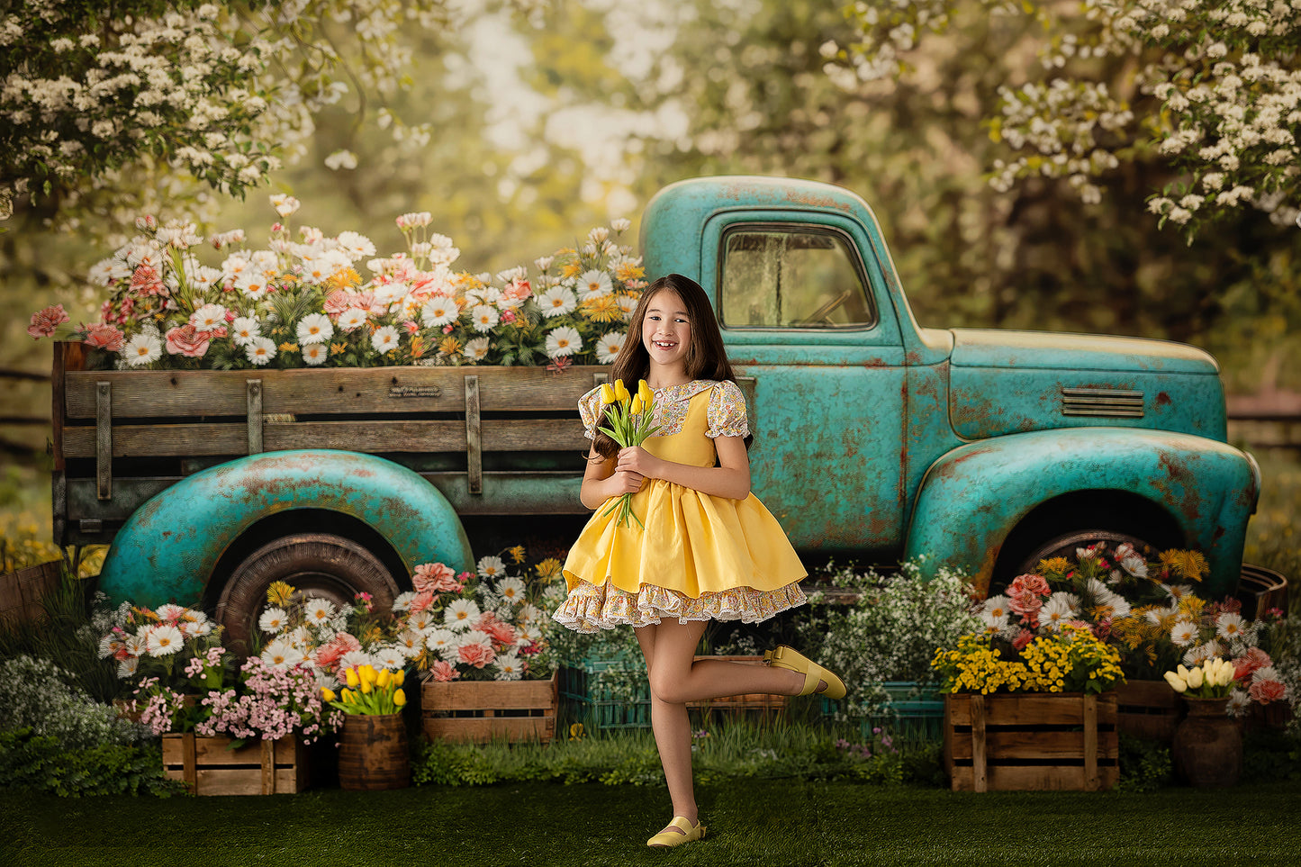 Fresh Flower Farms Truck