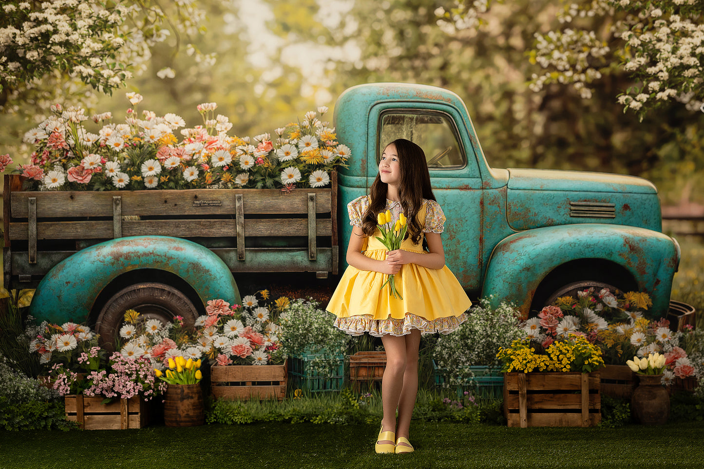 Fresh Flower Farms Truck