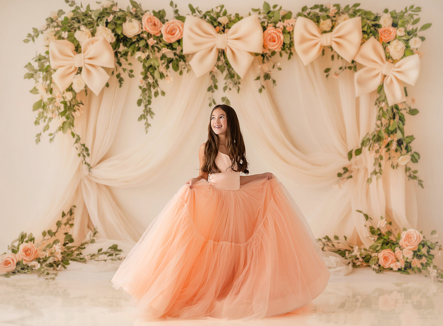 Delicate Bloomscape  - With Sweep Option