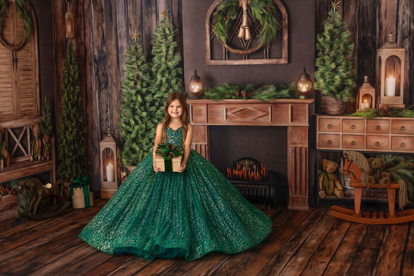 Timeless Holiday Mantle - Room