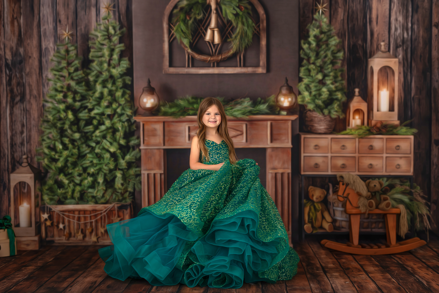 Timeless Holiday Mantle - Room