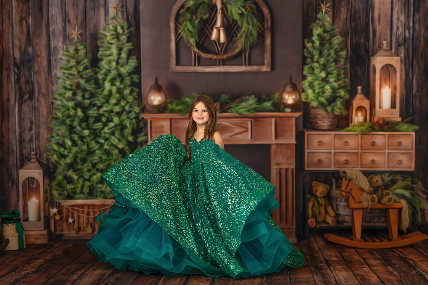 Timeless Holiday Mantle - Room