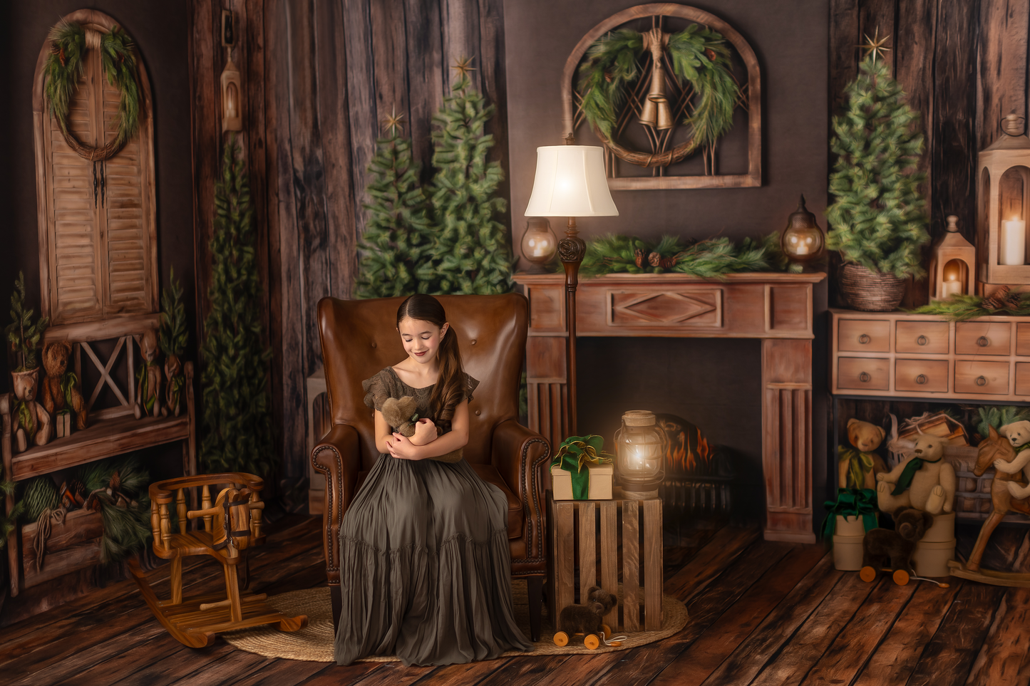 Timeless Holiday Mantle - Room