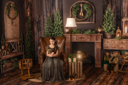 Timeless Holiday Mantle - Room