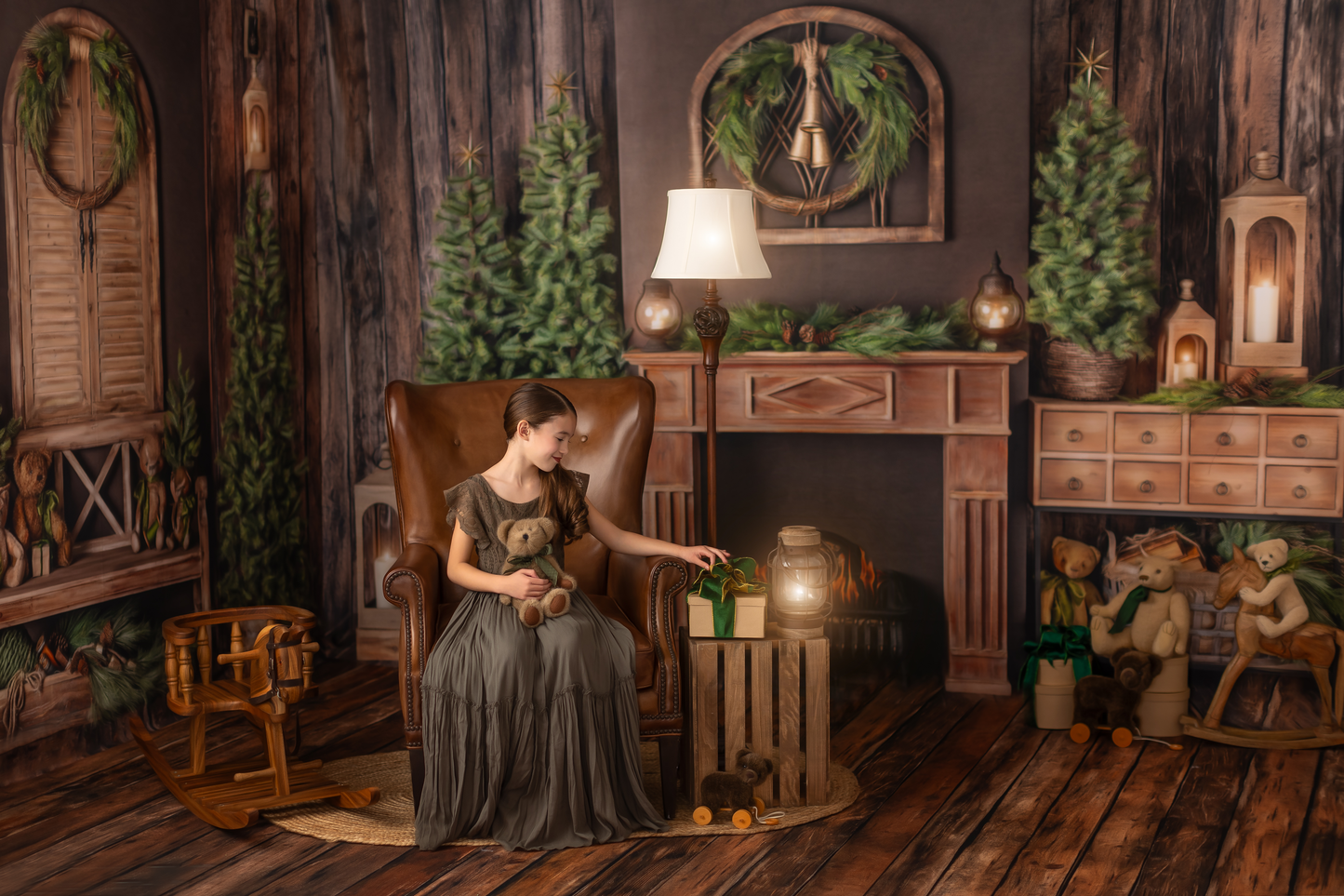 Timeless Holiday Mantle - Room