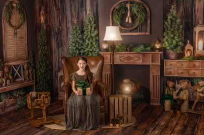 Timeless Holiday Mantle - Room