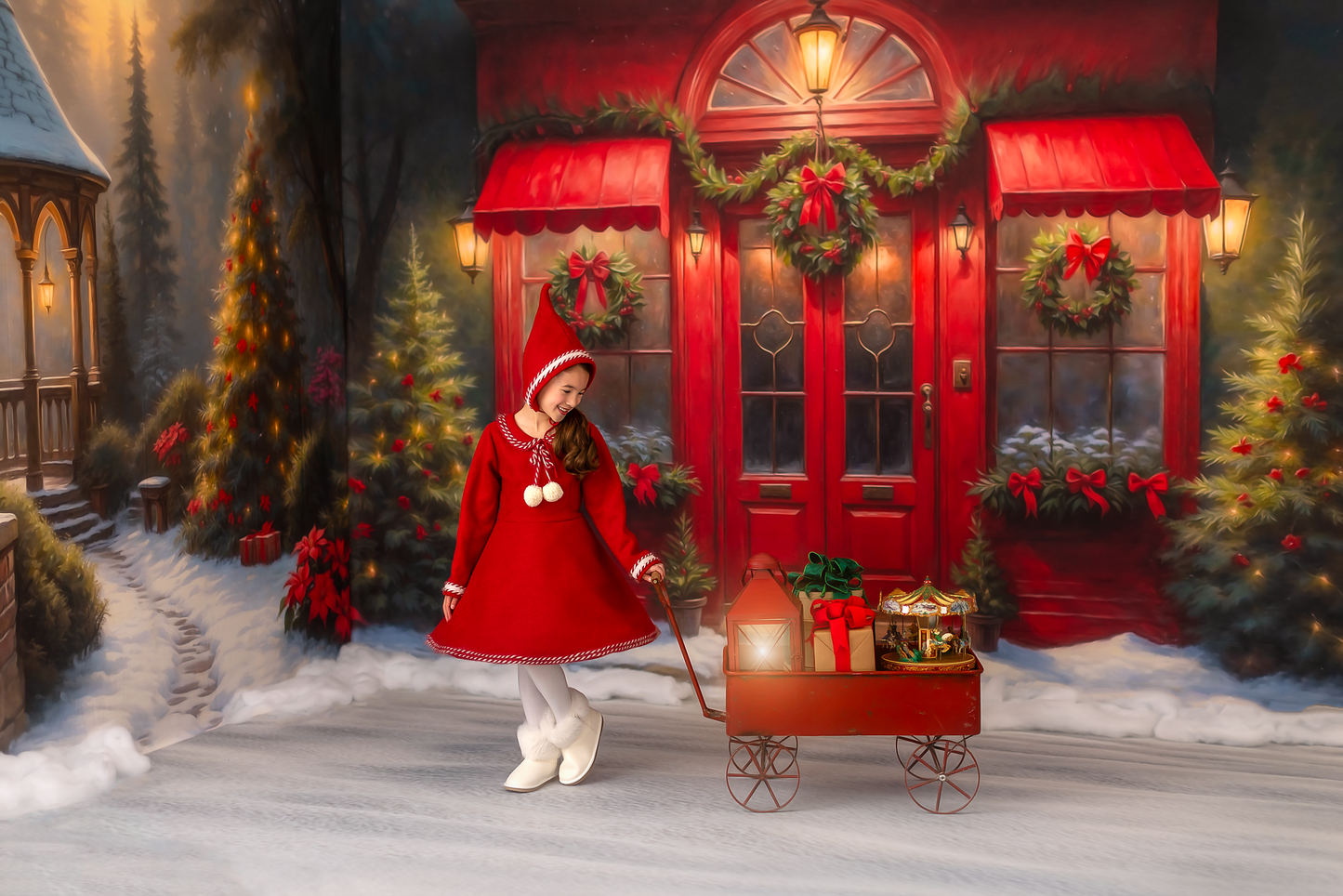 Scarlet Christmas Treasures - Room