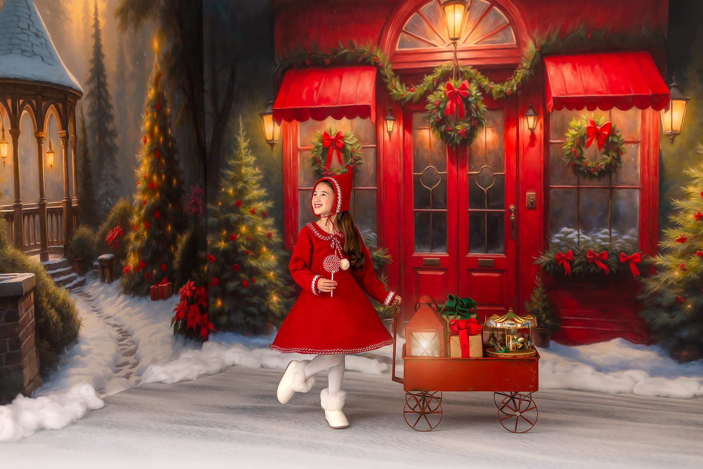 Scarlet Christmas Treasures - Room