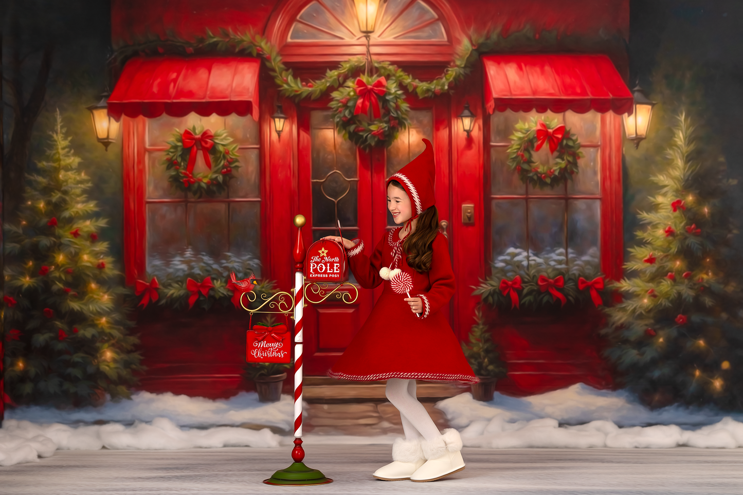 Scarlet Christmas Treasures - with Sweep Option