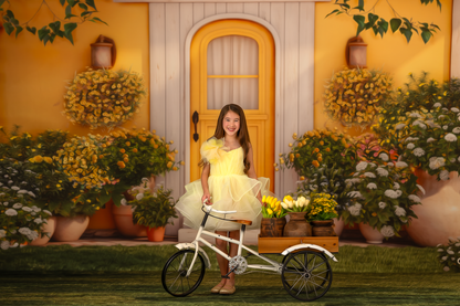 Sunny Spring Welcome - With Sweep Option