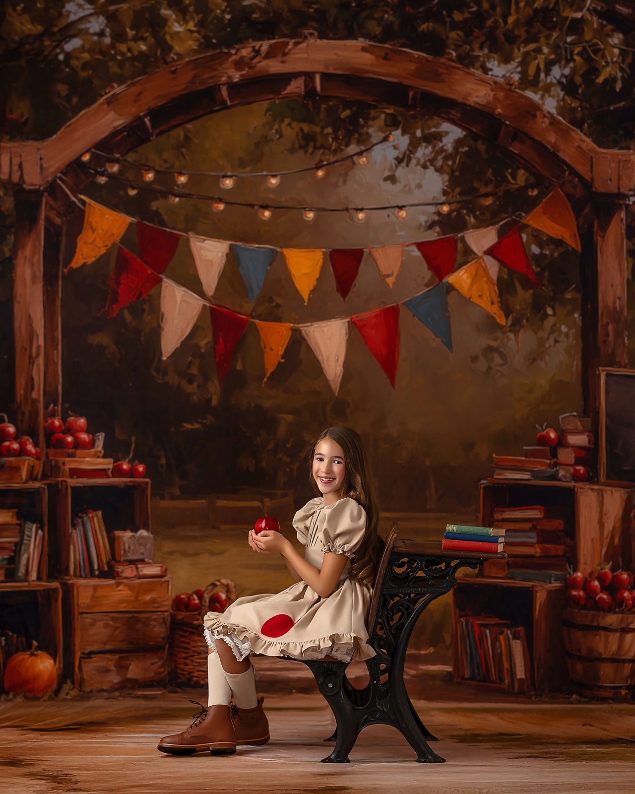 Autumn Academy Lane - with Sweep Option