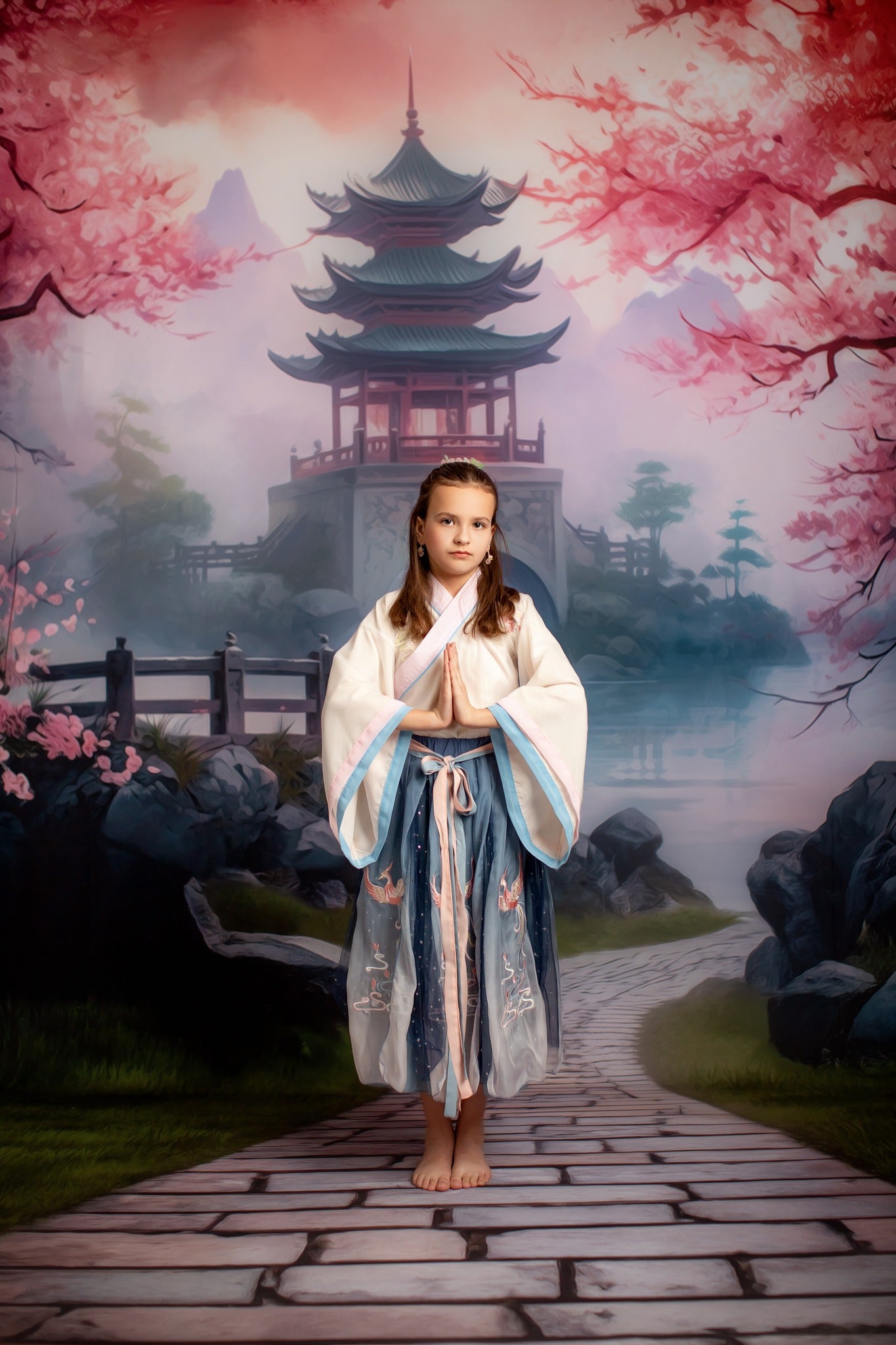 Mulan's Garden- With Sweep Option