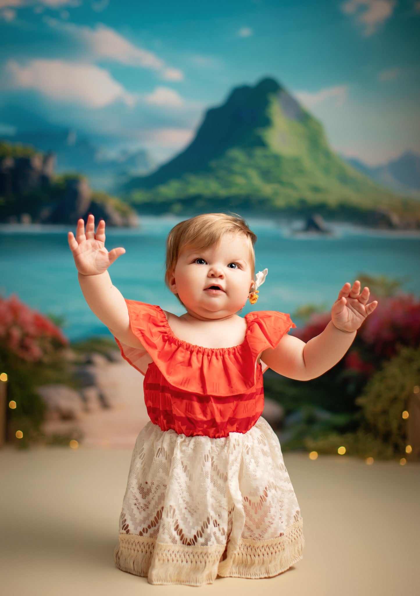 Moana's Island- With Sweep Option